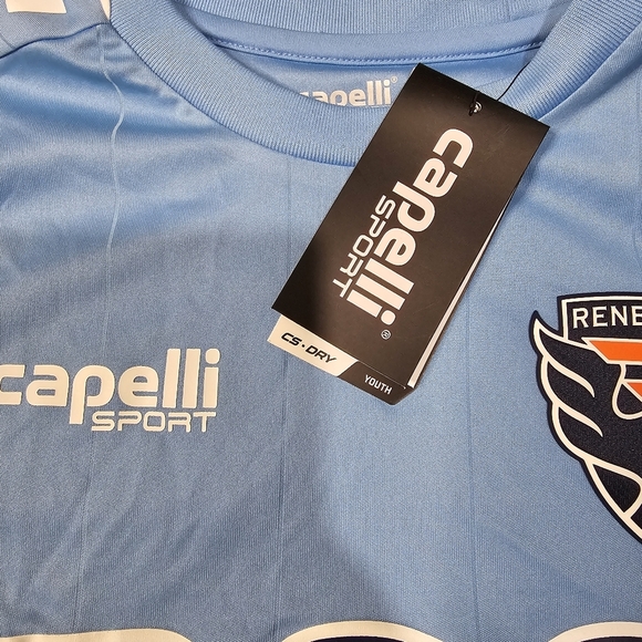 RSC Renegades Soccer Club Youth Soccer Jersey Size M(10-12) Capelli Sport NWT #8 - Picture 5 of 8